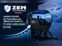 Zen Technologies Eyes Record Rs 1,300-1,500 Crore Revenue In FY26 On Simulator Order Rebound: CMD