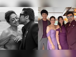 Inside Suriya And Jyotika's Yacht Party After Their Christian Wedding Ceremony, See Pics
