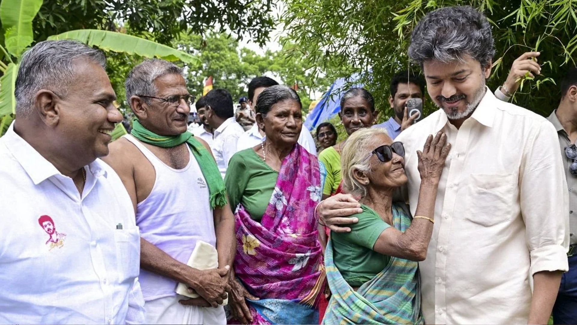Vijay's Mettur Moment: TN CM Gifts His Glasses To Elderly Woman