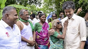 Vijay's Mettur Moment: TN CM Gifts His Glasses To Elderly Woman