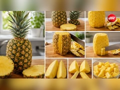 पाइनएप्पल कैसे काटते हैं? जानें काटने का स्टेप-बाय-स्टेप तरीका