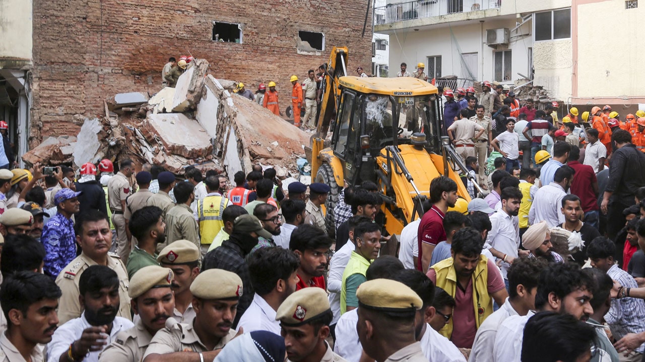 AAP, Congress Target BJP Government Over Delhi's Satya Niketan Building Tragedy