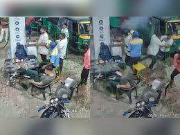 Video: Petrol Pump Worker Killed As CNG Refuelling Pipe Bursts In Jharkhand
