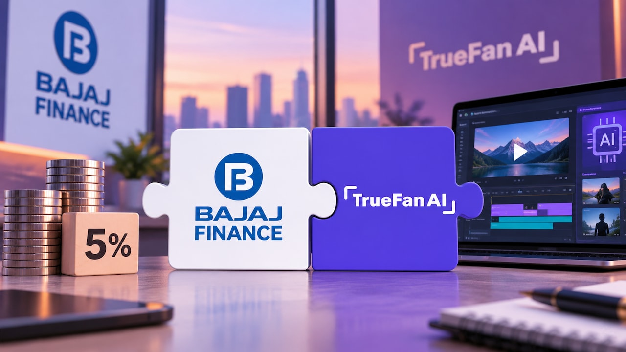 Bajaj Finance Picks Up 5% Equity In AI Video Platform TrueFan AI