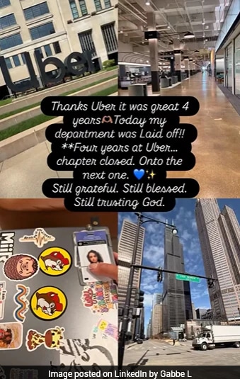 Uber Employee Laid Off Days After Celebrating 4-Year Work Anniversary: "Never Imagined That..."