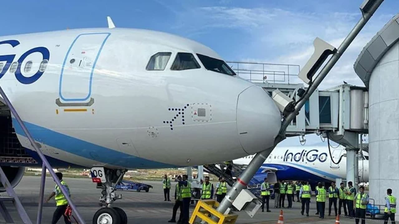 IndiGo Plane Hits Pole During Parking At Srinagar Airport