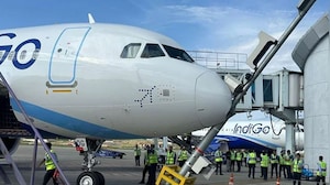 IndiGo Plane Hits Pole During Parking At Srinagar Airport