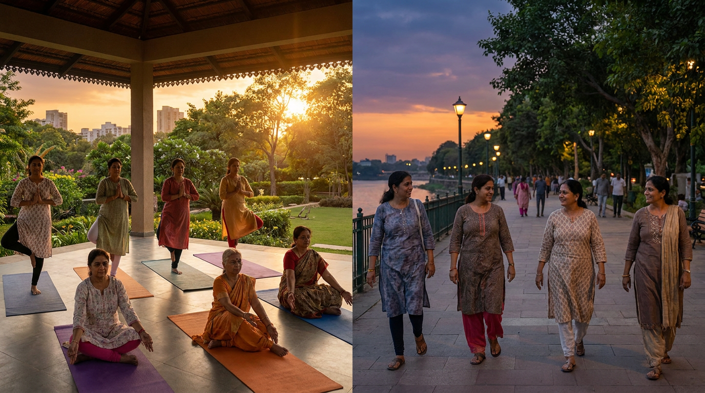 Evening Walk vs Evening Yoga: Which One Is Better For A Good Night's Sleep?