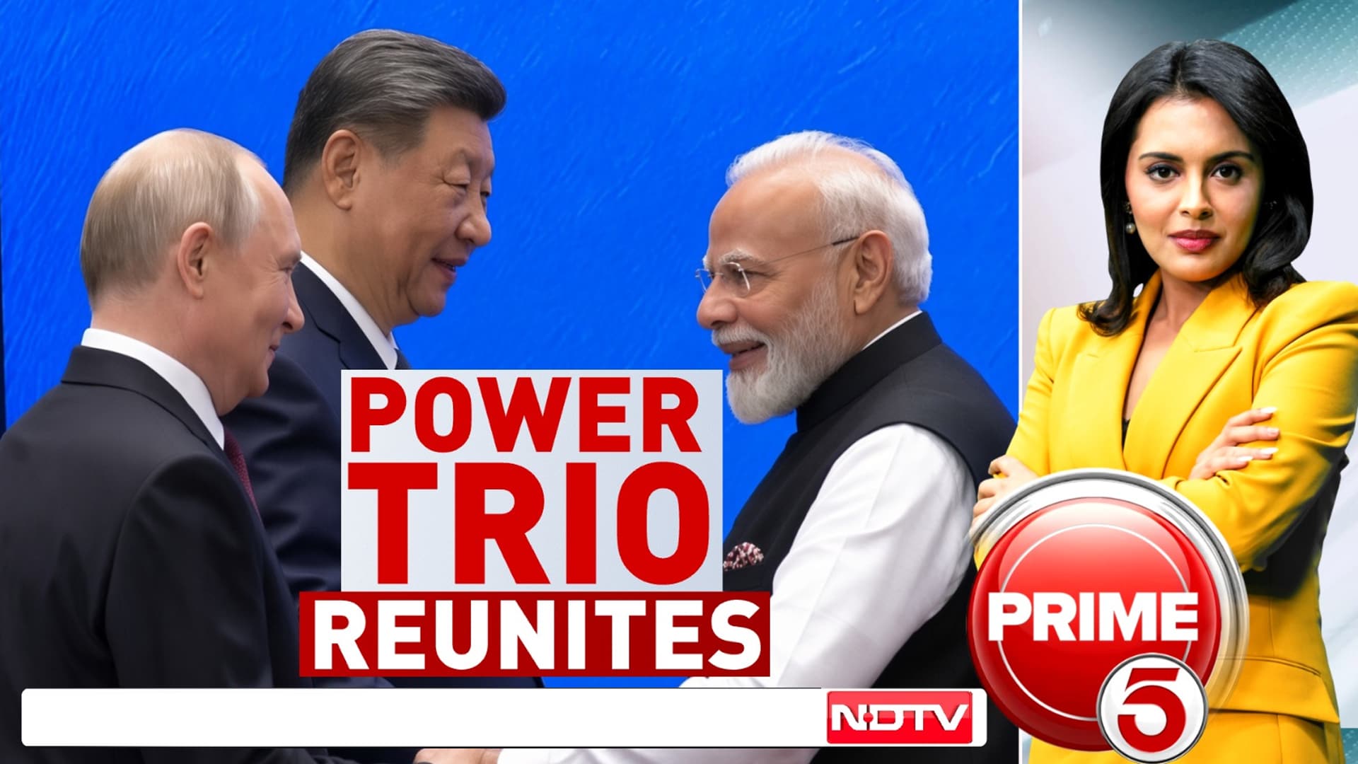 PM Modi, Putin & Xi Together Again: Big Moment At SCO Summit