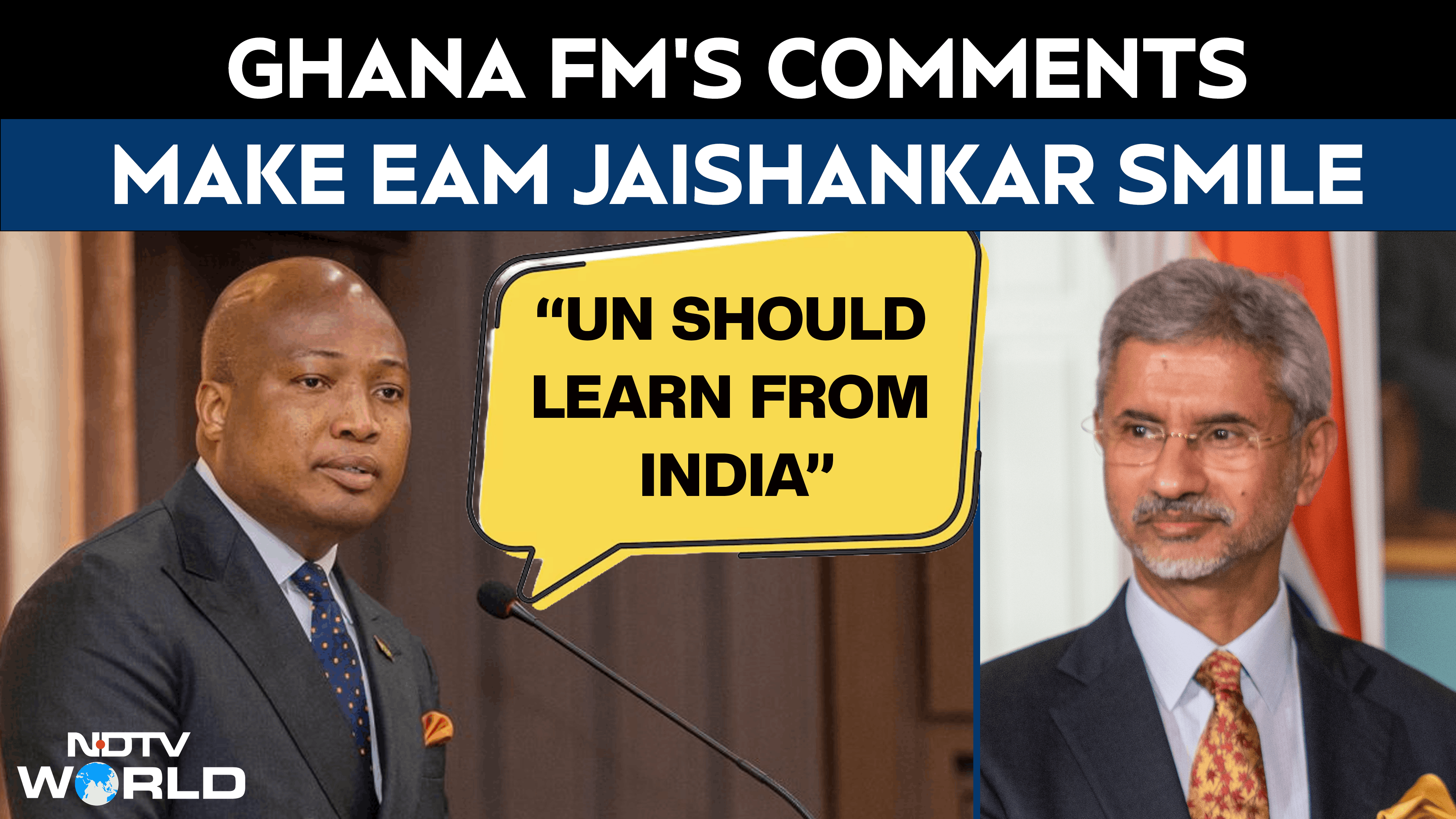 "UN Should Learn From India": Ghana FM Ablakwa’s Remarks Leave Jaishankar Smiling