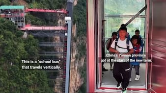 3 घंटे का मुश्किल भरा सफर अब 30 मिनट में होगा पार, चीन के इस गांव में लिफ्ट ने बदली स्कूली बच्चों की जिंदगी