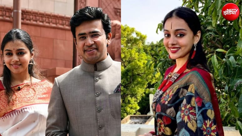 ट्रेन में 5 घंटे का 'टॉर्चर'... BJP सांसद तेजस्वी सूर्या की पत्नी बोलीं- 'भगवान ही बचाए इस देश को'