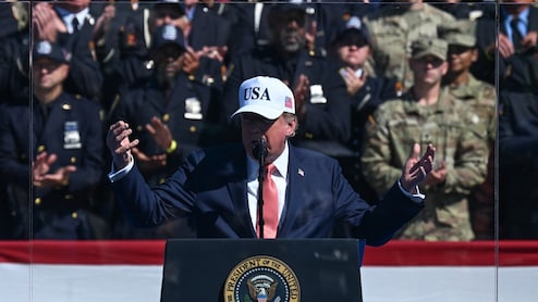 "They Grabbed Me Under...": Trump Shares Shocking 9/11 Story