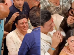अफेयर के आरोप के बीच इस हीरोइन के साथ गणपति बप्पा के दर्शन करने पहुंचे गोविंदा, वीडियो वायरल
