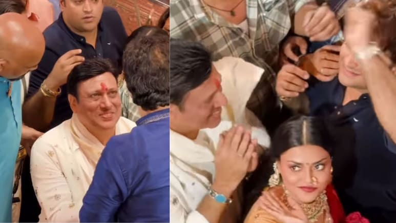 अफेयर के आरोप के बीच इस हीरोइन के साथ गणपति बप्पा के दर्शन करने पहुंचे गोविंदा, वीडियो वायरल