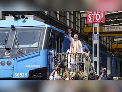 Amit Shah Flags Off India's 1st LNG-Powered Train From Gujarat's Sabarmati