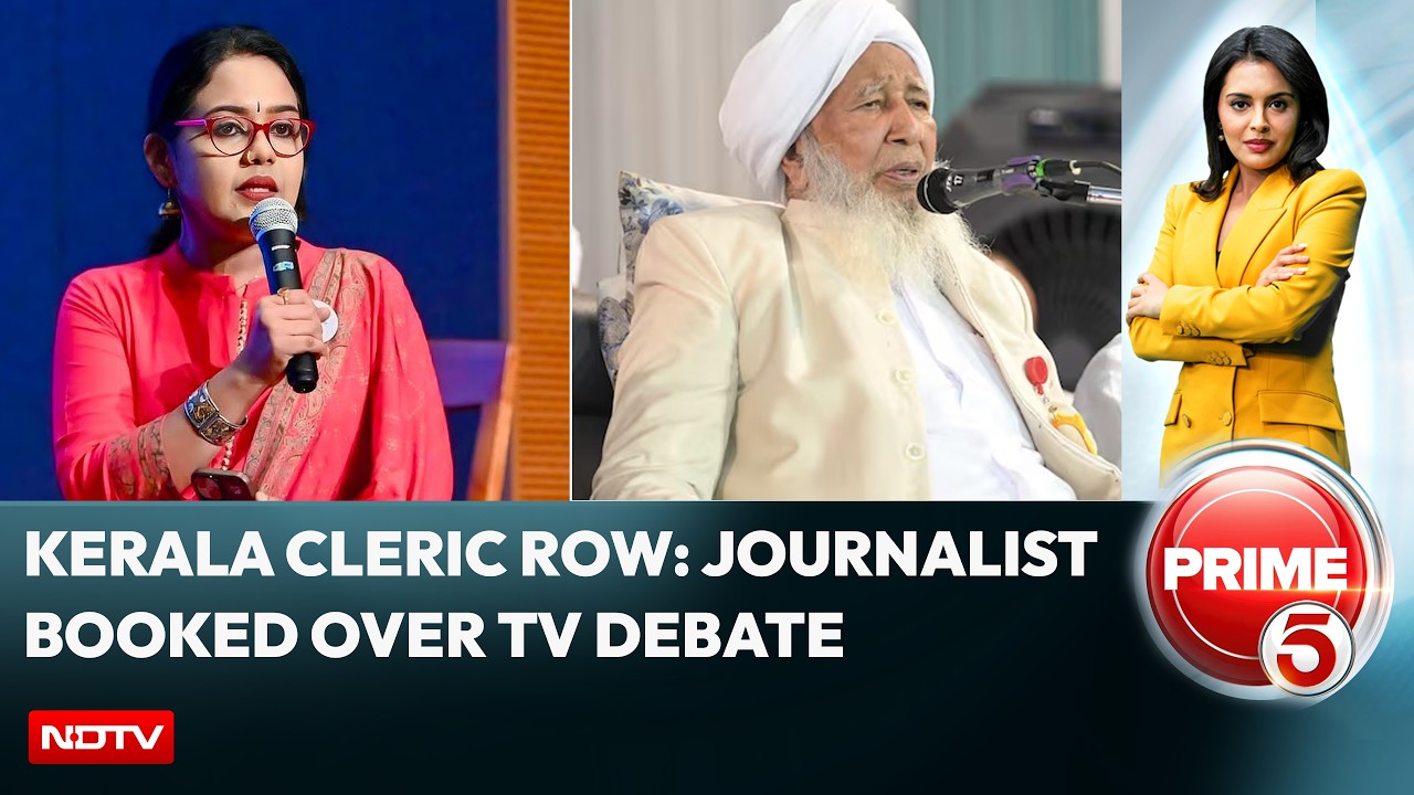 Kerala Cleric Row: Journalist Booked Over TV Debate Remarks, BJP-CM Clash