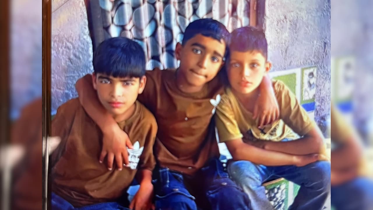 Momin Ashiq with his friends at school. Momin Ashiq with his friends at school.