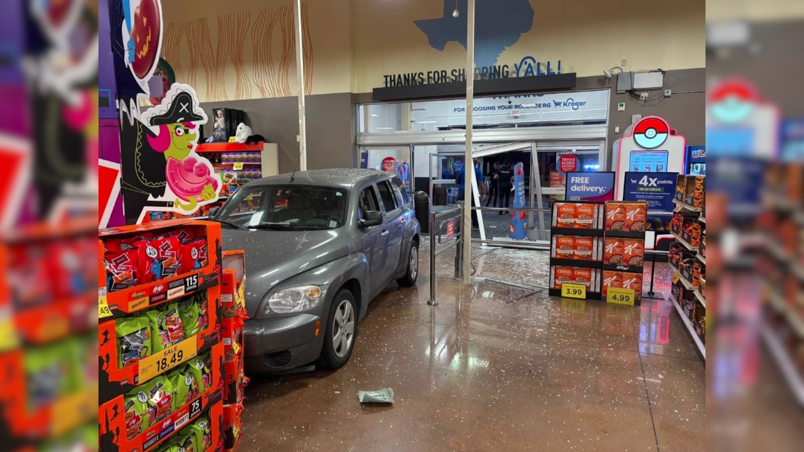 US Man Crashes Car Into Grocery Store So He Could Use Bathroom