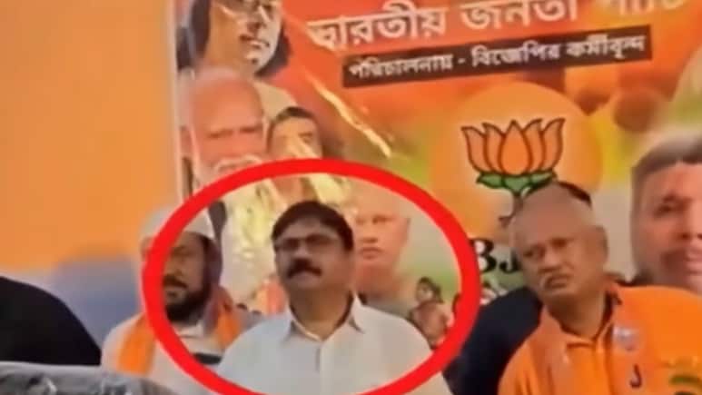 बीजेपी के मंच पर दिखा हावड़ा का डॉन रमेश महतो, TMC और BJP में छिड़ी जुबानी जंग