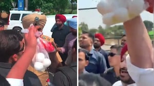 BJP's Ravneet Bittu Detained After 'Egg-Tomato' Protest Against Bhagwant Mann