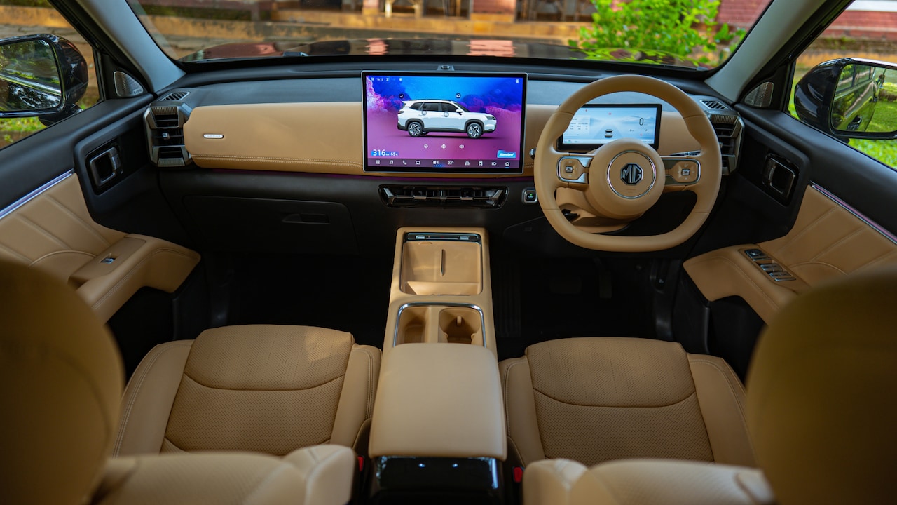 MG Hector Tomahawk EV Dashboard MG Hector Tomahawk EV Dashboard
