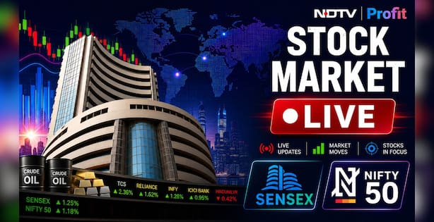 LIVE: Sensex Gains 300 Points, Nifty 50 Reclaims 24,000; Banks, Metals Lead