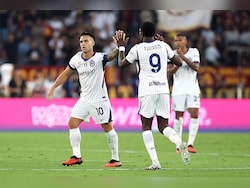 Lautaro Martinez Brace Saves Inter Milan In Serie A Top-Two Clash With Roma