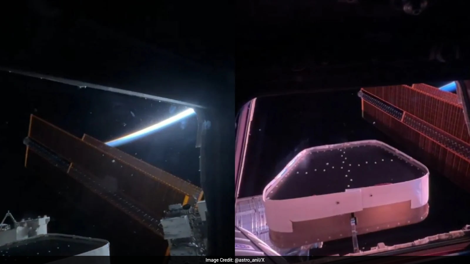 Anil Menon Shares Space Station Cupola Meditation View