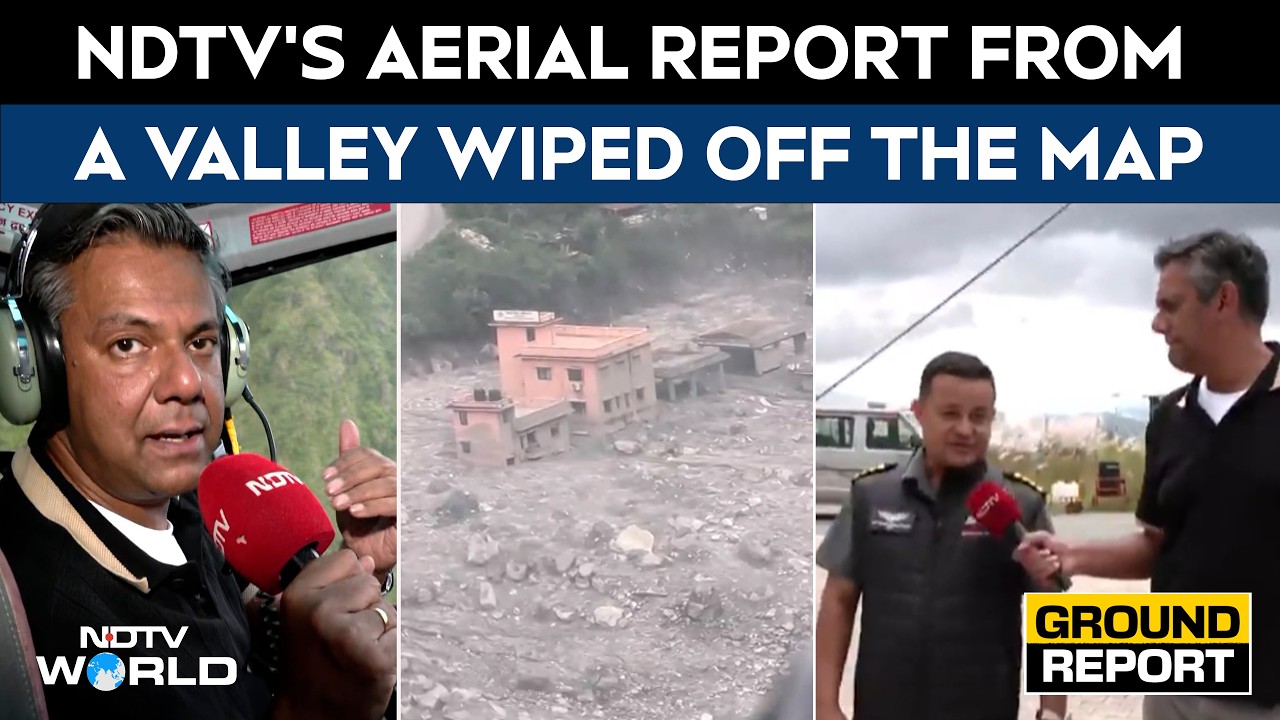 Nepal Floods: NDTV Flies Over A Valley Wiped Off The Map