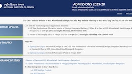 NID Design Aptitude Test 2027 Registration Opens, Check Steps, Eligibility
