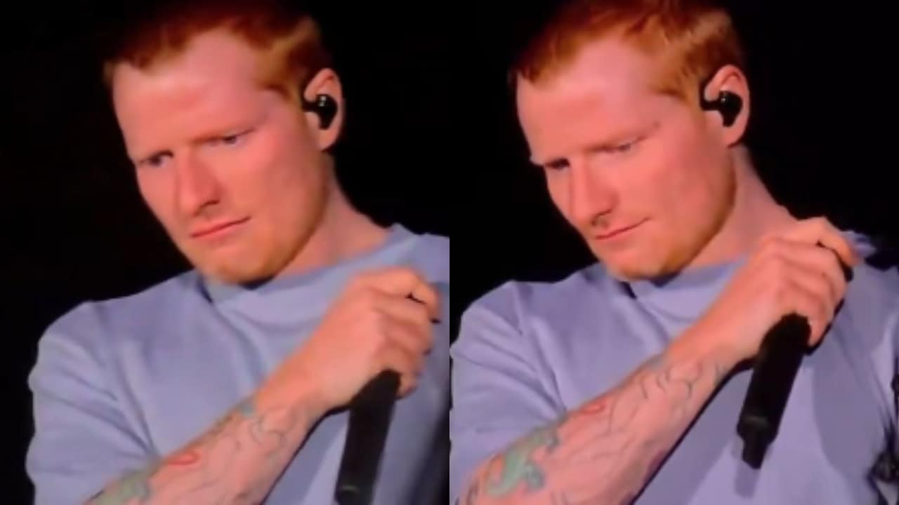 Ed Sheeran Cries, Says Gaza Situation "Unjustifiable", Doesn't Mention Israel