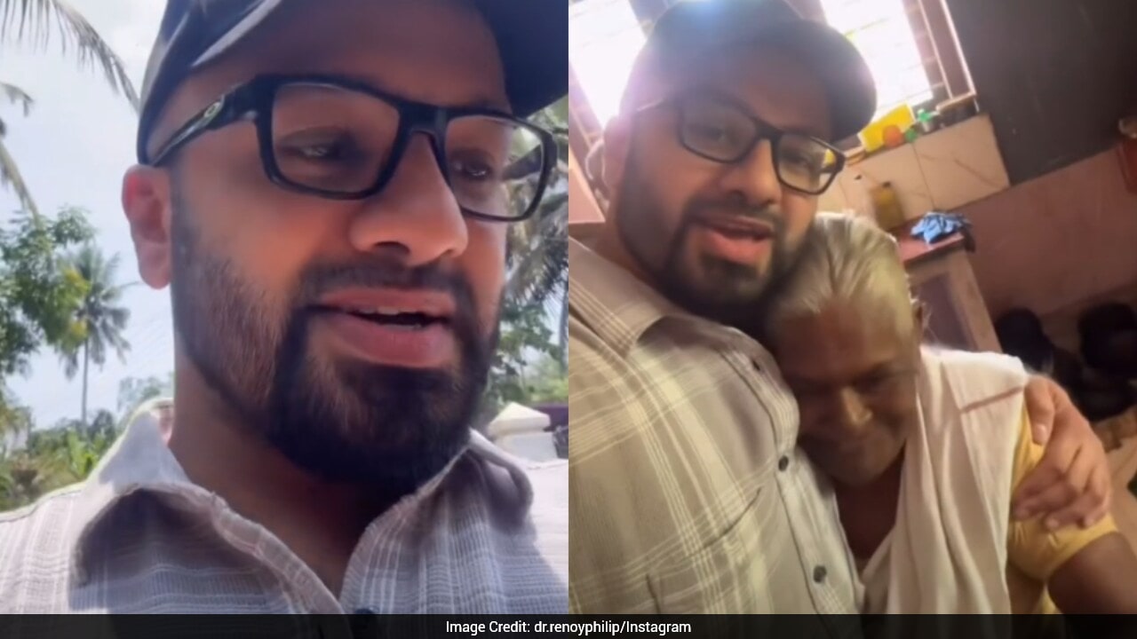 Man Meets 93-Year-Old Nanny Decades Later, Emotional Reunion Wins Hearts Online