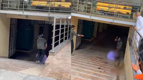 On Camera, Bengaluru Man Throws Acid On Estranged Wife, Attacks Her With Machete