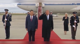 Trump Gives Xi Jinping A Rare Personal Airport Welcome As Chinese President Arrives In Washington