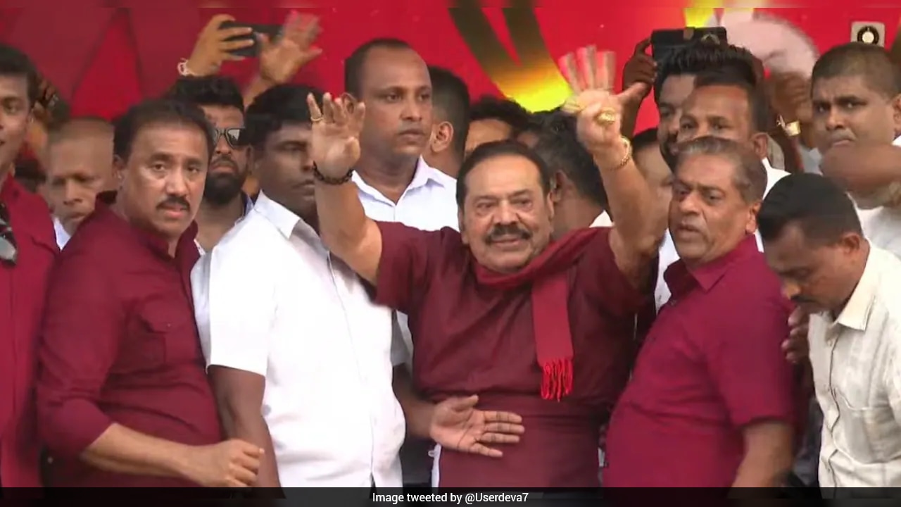 Ex-Sri Lankan President Draws Attention With Frail Appearance At Rally, Skips Speech