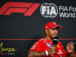 Lewis Hamilton Drives His Ferrari Dream At Monza