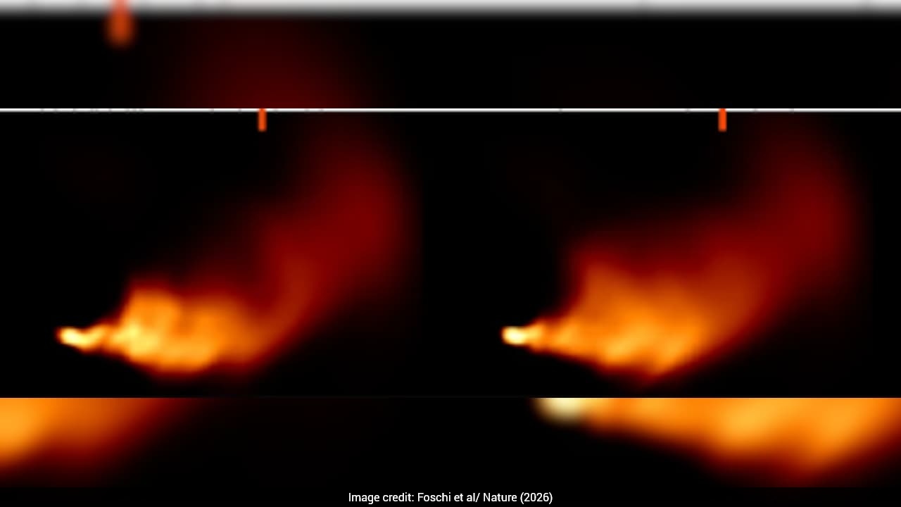 Astronomers Use AI To Create Detailed Video Of Supermassive Black Hole Jet