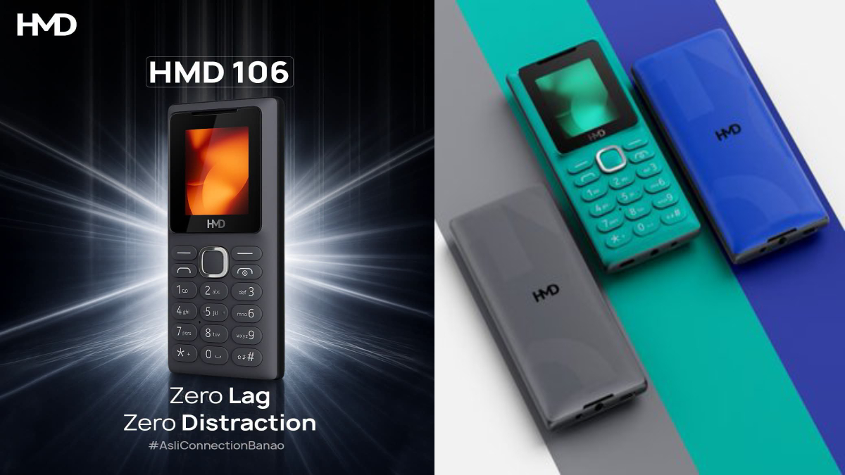 HMD 106 2G बजट फीचर फोन हुआ पेश, 1000mAh बैटरी, IP52 रेटिंग, करेगा डिजिटल डिटॉक्स!