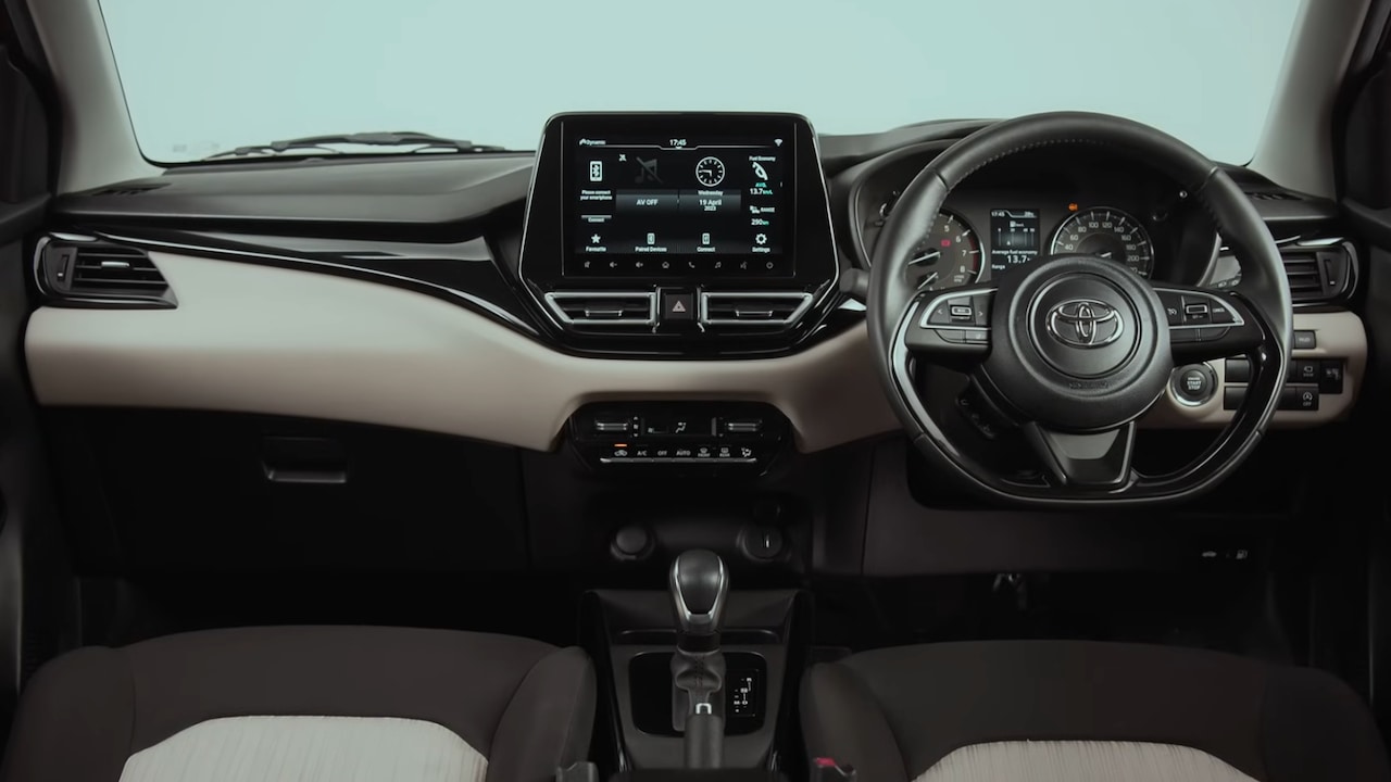 Cabin Of Current Generation Toyota Glanza