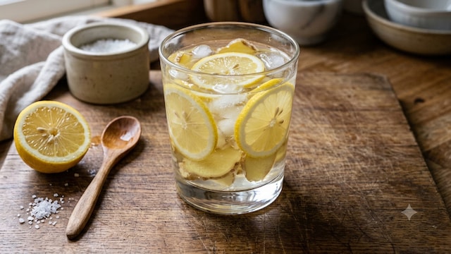 Soaked ginger in lemon and salt could help people with their appetite