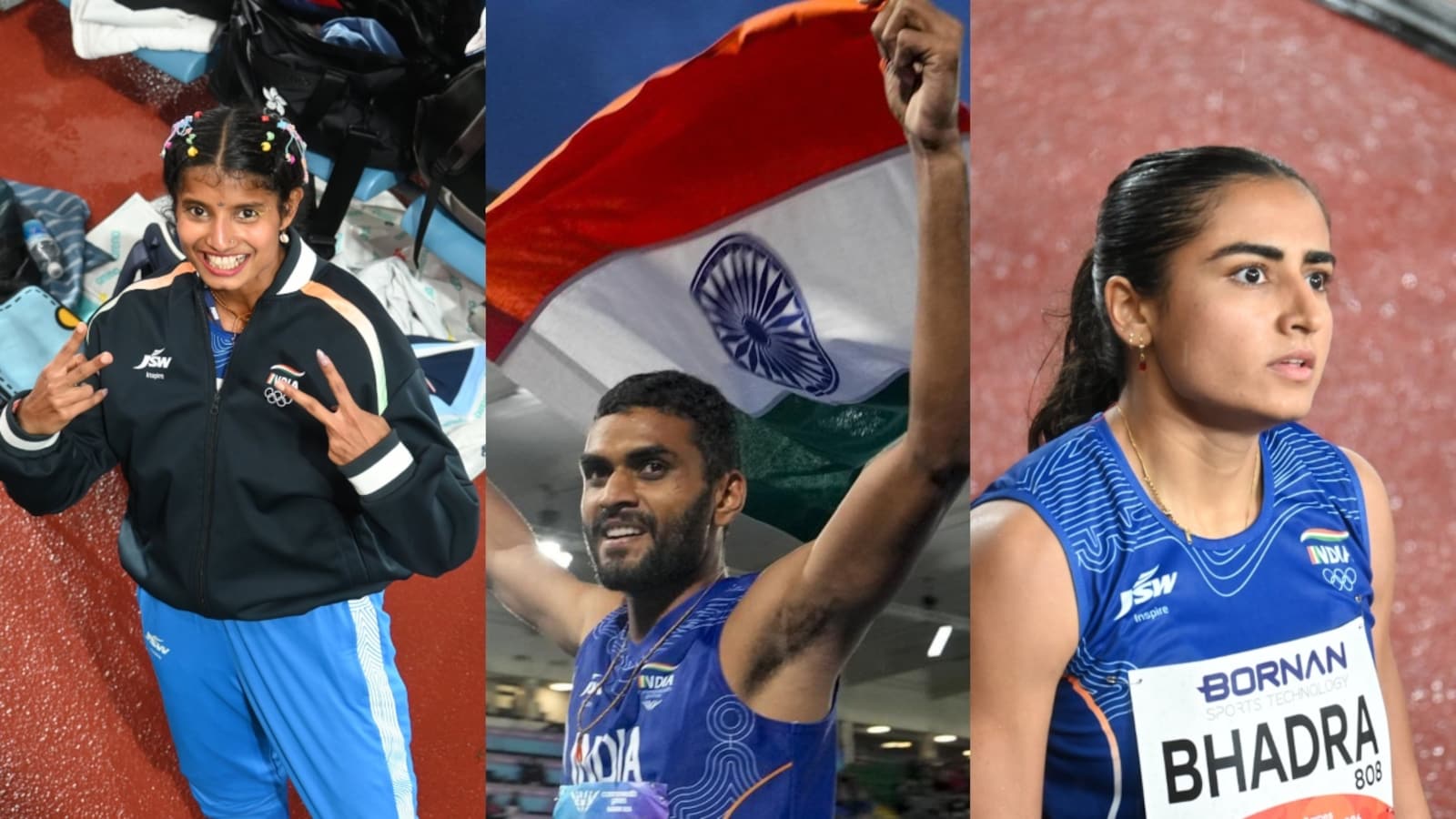 Sarvesh Kushare, Ancy Sojan Win Silver In Athletics; Harita Bhadra Bags Bronze