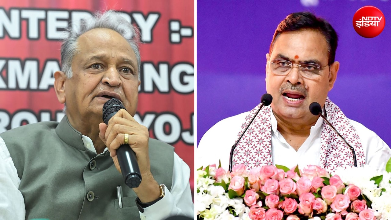 वार-पलटवार: गहलोत बोले- नहीं पता था भजनलाल राजस्थान बर्बाद कर देंगे; CM बोले- 'खिसियानी बिल्ली खंभा नोचे'