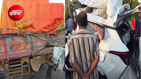 त्रिशूर में खड़े ट्रक से टकराई कार के उड़े परखच्चे; 8 युवाओं की मौत, तमिलनाडु के छात्र होने की आशंका