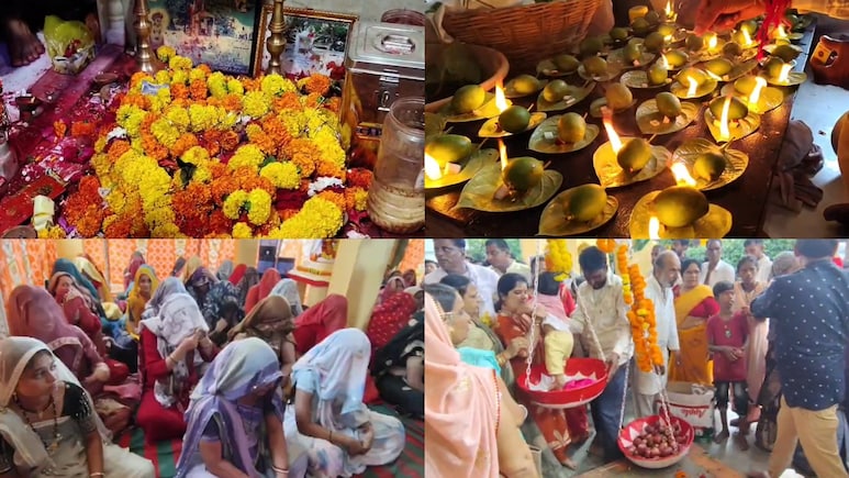 समाधि दर्शन और कच्ची कैरी खाकर भरती है महिलाओं की गोद, MP के अनोखे संतान मेले की मान्&zwj;यता