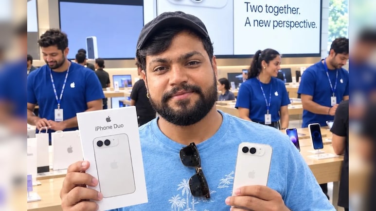 iPhone Duo's Rs 3 Lakh Price Sparks 'Kidney' Joke From Santy Sharma