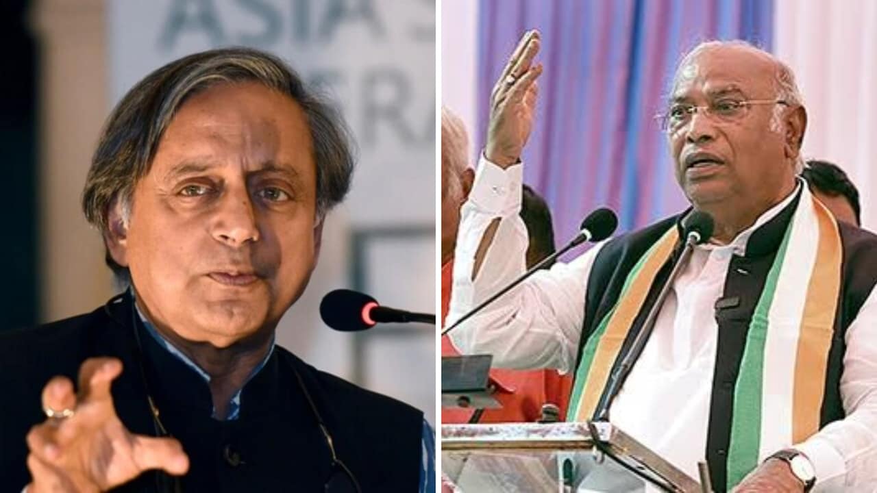Attend, Don't Just Write Articles: Mallikarjun Kharge's Lighthearted Dig At Shashi Tharoor