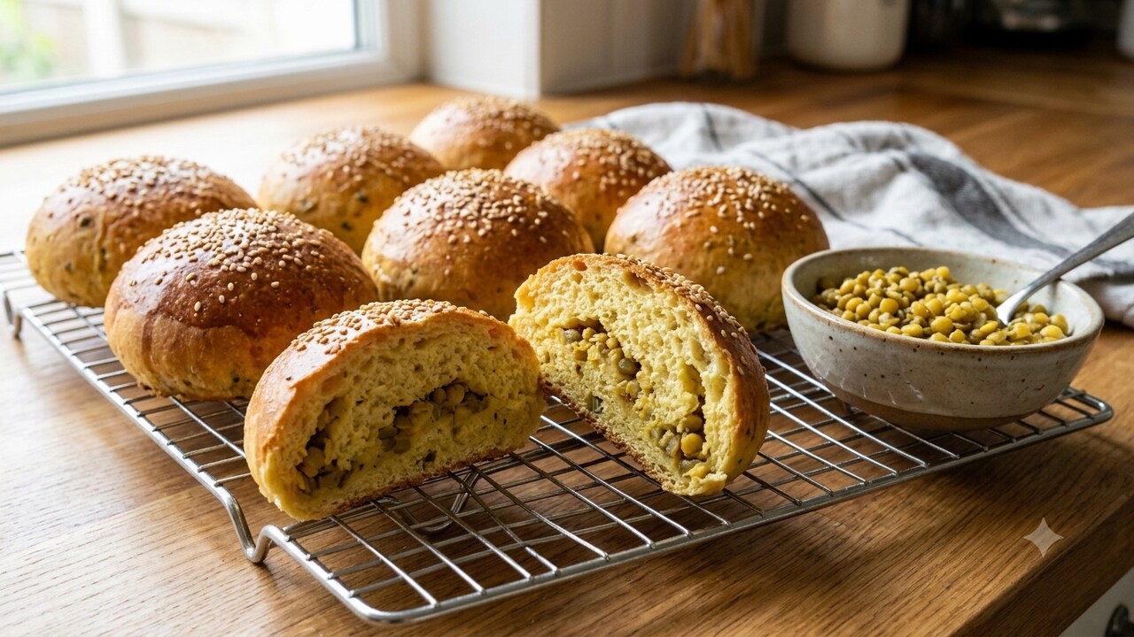 Skip Store-Bought Buns, Make These Protein-Rich Moong Dal Pavs At Home