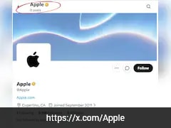 Apple Has 10 Million X Followers, But Hasn't Posted Once In 15 Years