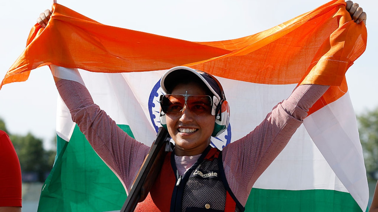 Another Medal For India As Womens Trap Shooting Team Bags Silver At Asian Games